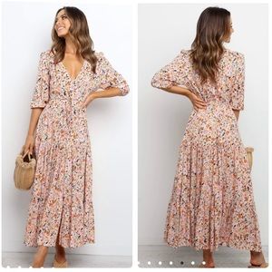 EUC Petal & Pup Kelda Maxi Dress